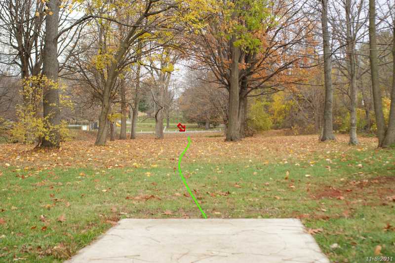 Montgomery County Disc Golf Club Hole 15