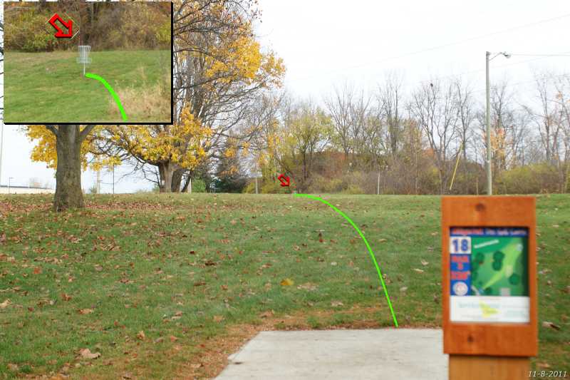 Montgomery County Disc Golf Club Hole 18