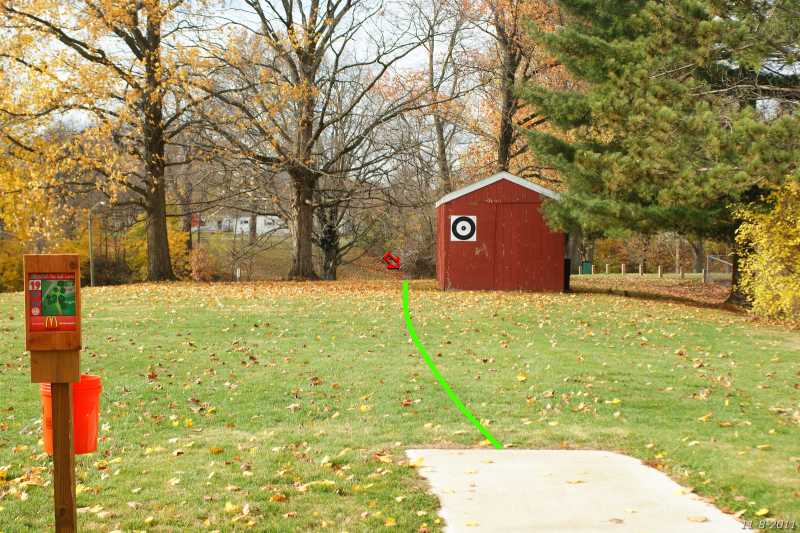 Montgomery County Disc Golf Club Hole 19