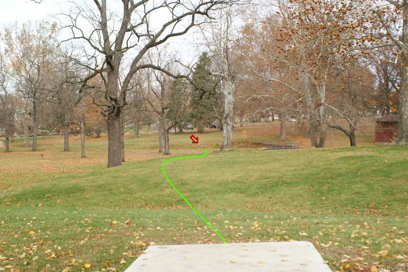 Montgomery County Disc Golf Club Hole 21p